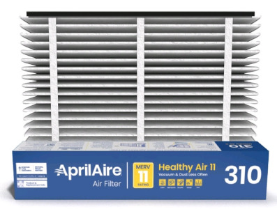 (6) AprilAire 310 Replacement Filter for AprilAire Whole House Air Purifiers - MERV 11, Clean Air & Dust, 20x20x4 Air Filter