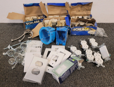 Wall Outlets, Outlet Covers, And Locking Door Knobs