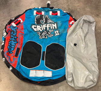 Airhead Griffin II Two Person Inner Tube & Inner Tube Filler Tube