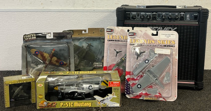 Peavey Rage 158 guitar amplifier & Forces of Valor, Legends of the Skies & The Ultimate Soldier Airplane Scale Models
