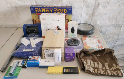 Fog Machine, Double E Motor Vibration 4 Wireless Controller, Amazfit GTS 2 Mini Watch, Family Feud Board Game, And More!