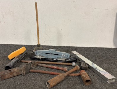 Table Saw Fence, ProLift Mechanical Scissor Jack Model T-9456, 2&rdquo; Receiver Hitch, Industrial Lug Wrench and Accessories and More