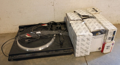 Spark Plugs & Boxes Of Chassis Parts