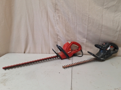 Homlite and Black & Decker Corded Electric Hedge Trimmers