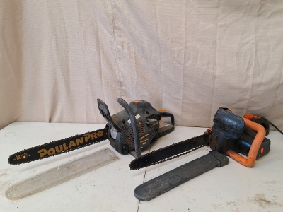 Remington Electric Corded & Poulan Pro Gas Chainsaws