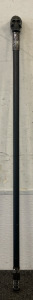 38&rdquo; Black Skull Cane