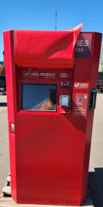 Red Box Movie Dispenser (MOVIES INCLUDED INSIDE)