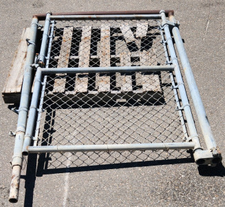 5' Wide 4'Tall Chain Link Gate