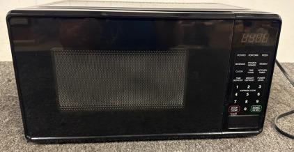 Black Walmart Microwave Oven - 12x16x9&rdquo; / 700 Watts