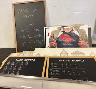 Chalk Boards; Score Board & Shot Record, LED Luminaire Utility Shop Light - Pull String, And More!