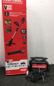 Craftsman 20v Weedwacker/ Leaf Blower Combo and More