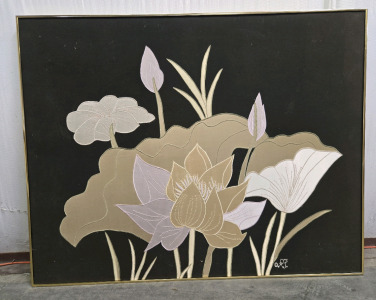 "Midnite Passion" W/ Brass Frame