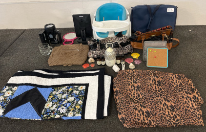 Wild Cat Print, Essential Oils With Diffuser, Purses, And Much More!!!!!