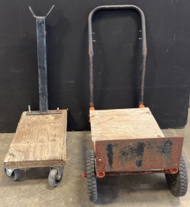 (2) Work Shop Carts