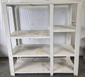 White Wood Shelf