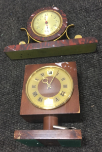 (2) Vintage Clocks
