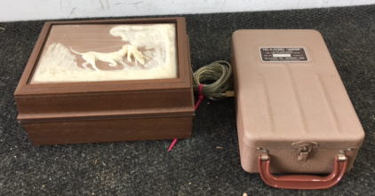Vintage Tel-A-Story &ldquo;Junior&rdquo; Slide Viewer, Vintage GTE Rotary Dial Phone
