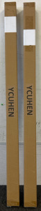(2) 47&rdquo;x72&rdquo; Beige Cordless Roller Shades