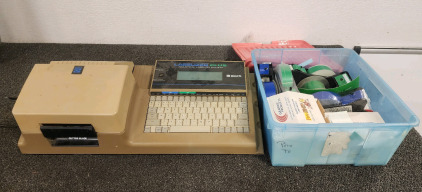 Labelizer Plus Industrial Labeling System With Accessories!