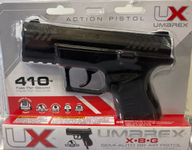 Umarex XBG 410 FPS CO2 Powered BB Air Pistol &ndash; 19-Round Semi-Auto With Drop-Free Magazine
