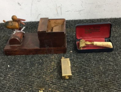 Vintage Cigarette Mechanical Dispenser And More