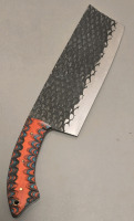 Hand Made Carbon Steel Cleaver Style Knife, Full Tang- New