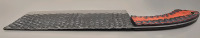 Hand Made Carbon Steel Cleaver Style Knife, Full Tang- New - 4