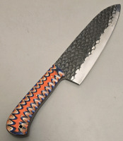 Hand Made Carbon Steel Chefs Knife By Hunting Hawk Inc