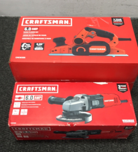 Craftsman Electric Hand Planer Kit And Angle Grinder