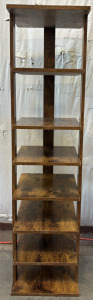 Wooden Shoe Rack / 11&rdquo; L x 11&rdquo; W x 43.5&rdquo; H