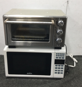 Toaster Oven and Microwave