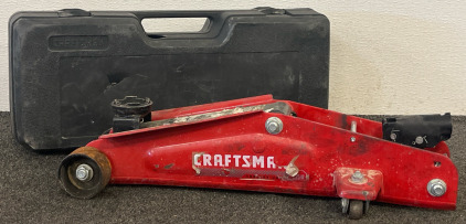 CRAFTSMAN 2.25-Ton Steel Hydraulic Trolley Jack