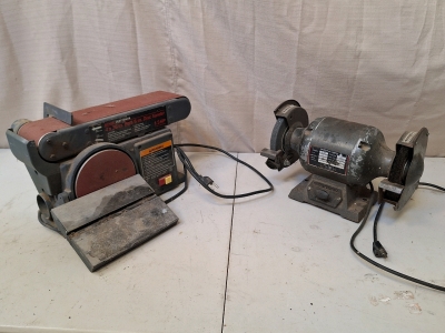 Craftsman 4 x 36-in. Belt Sander & Industrial Rated Grinder
