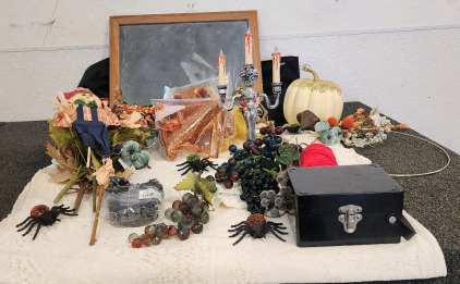 Vintage BASO Test Kit No 120, Fall Home Decor, Glitter Letters, A BlackBoard And More!