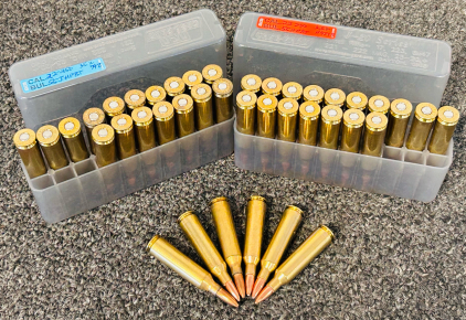 (40) Rounds Of 22-250 REM Rifle Cartridges