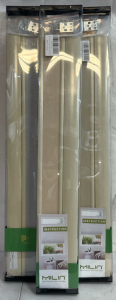 MiLin Top Down Bottom Up Cordless Cellular Shades No Tools No Drill Blinds For Windows Shades For Indoor Windows Door Blinds - Light Filtering Creamy 28 1/4" W x 64" H