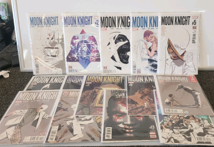 Marvel Moon Knight #1-14 Comic Books