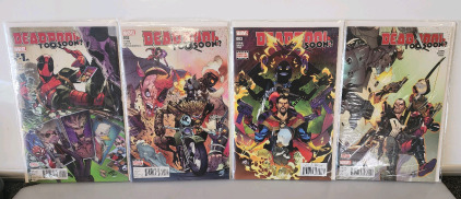 Deadpool Too Soon? Marvel Comic Books #1-4