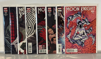 (8) Moon Knight Marvel Collectable Comic Books