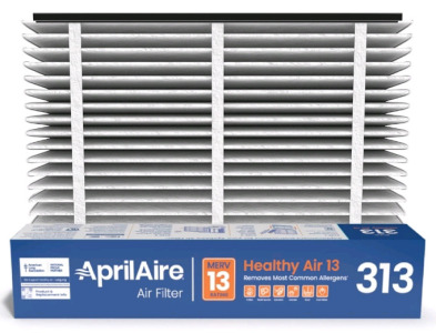 (7) AprilAire 313 Replacement Filter for AprilAire Whole House Air Purifiers - MERV 13, Healthy Home Allergy, 20x20x4 Air Filter (Pack of 1) And (2) AprilAire 113 Replacement Filter for AprilAire Whole House Air Purifiers - MERV 13, Healthy Home Allergy, 
