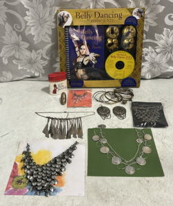 Belly Dancing Book & Kit With Multiple Attachments