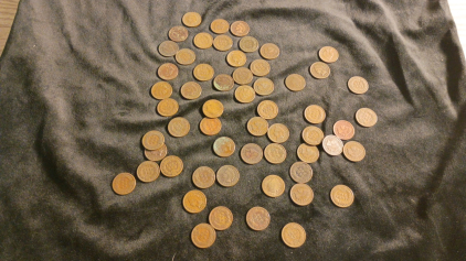 ~45 Indian Head Pennies late 19th-early 20th Century