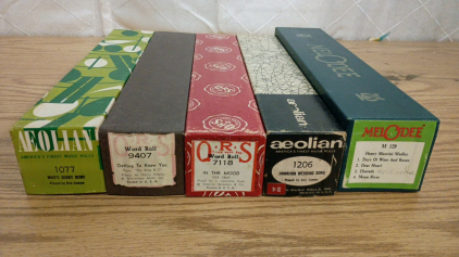 5)Assorted Music Rolls and Word Rolls