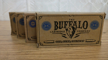 Ammo! 200rds Buffalo Cartridge Co 9mm FMJ