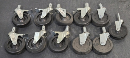 (11) Swivel Casters 5" (Some w/ Locks) / +$80 Value!