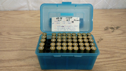 Ammo! 50rds .45-70 Govt Hand Reloads