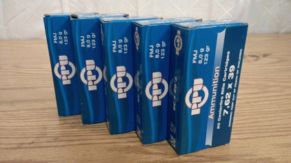 Ammo! 100rds PPU 7.62x39mm 123gr FMJ