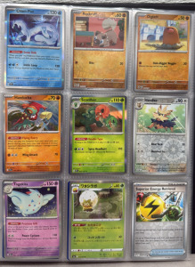 Pok&eacute;mon Trading Card Binder with 160 Cards, Notable Pok&eacute;mon Included