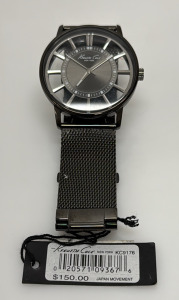 Kenneth Cole KC9176 Quartz Wristwatch, Stainless Steel, Japan Movement