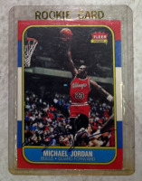 1986 Fleer Signed Michael Jordan Card (We Are Selling As a Replica)